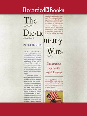 cover image of The Dictionary Wars